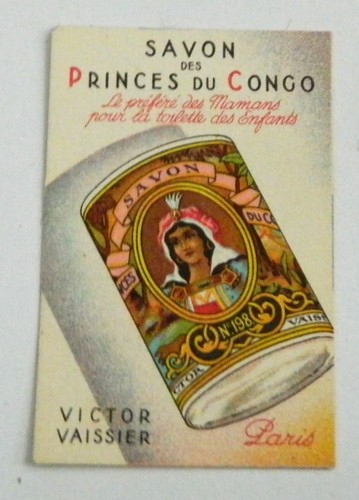 Ancienne carte parfumée savon - parfumée,
