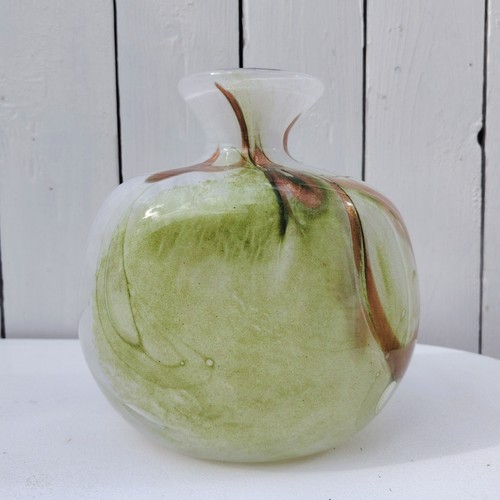 Vase verre soufflé - vase, en