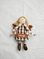 Poupée ange gardien bon rétablissement environ 15 cm à suspendre