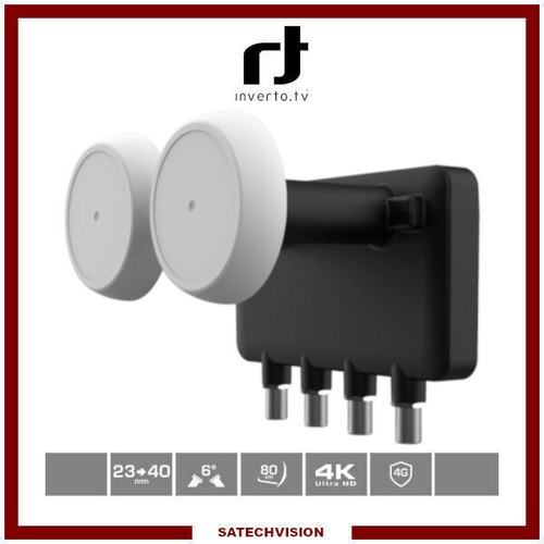 Lnb monoblock quad inverto - 6°,