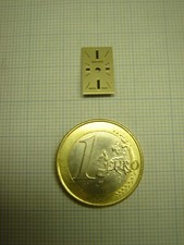 CADRAN ROTARY VINTAGE NEUF DE STOCK POUR CALIBRE BAGUETTE FHF 59-59N-59.21