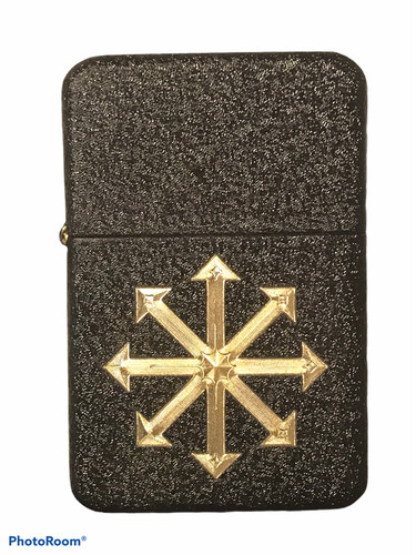 Chaos symbole briquet - chaos, noir