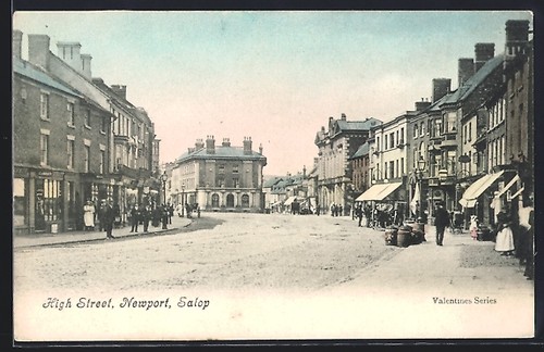 Carte postale newport - carte, high