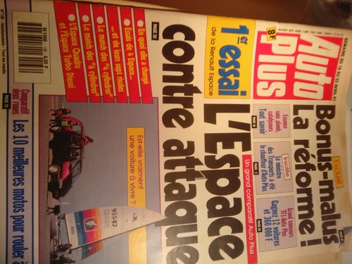 Magazine auto plus ancien - magazine,