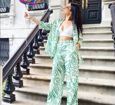 Zara pajama top + pants set