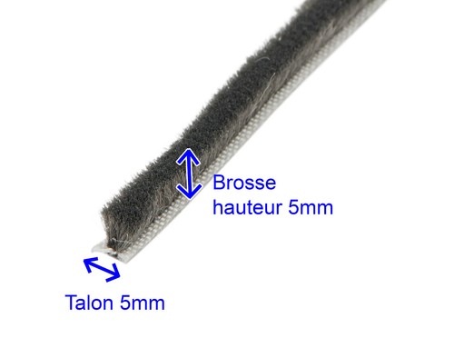Joint brosse mm 55 - 5,