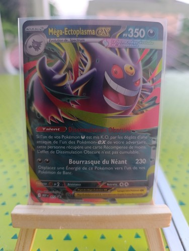 Carte pokemon méga ectoplasma - carte, méga-ectoplasma
