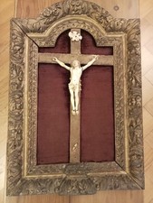 Christ en Croix - Crucifix en cadre