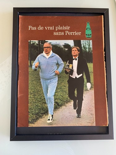 Cadre publicité vintage - ◕,