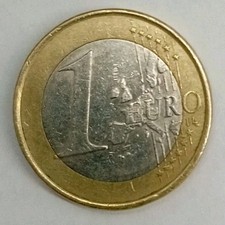 Pièce 1 Euro Allemagne Fautée