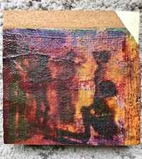 Tableau photo et acrylique sur