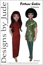 Fortune Cookie Qipao Poupée Vêtements Couture Motif Ellowyne Wilde Tonner