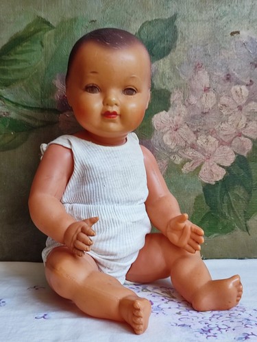 Ancien petit poupon - ancien,