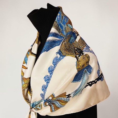 Hermes silk scarf le - scarf, "le