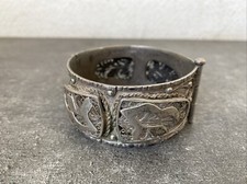 Bracelet Métal Berbère Orientale A Restaurer Cassé Métal Argenté ?