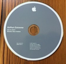 2007 Macintosh Mac AirPort Extreme Wireless Base Station Ver 2.1 Installation CD