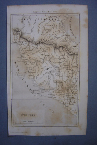 Belle carte ancienne - , de