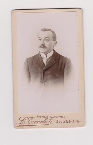 Cdv portrait homme - cdv, identifié