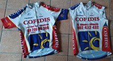 Cyclisme Lot 2 ancien maillot équipe COFIDIS + sans manches Tour de France 2005