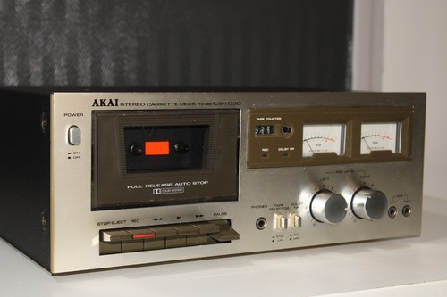 Platine cassette vintage akai - cassette,
