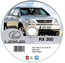 Lexus RX300 1998-2002 Manuel