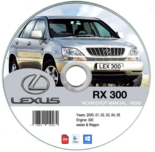 Lexus rx300 manuel - rx300, (1998-2002)