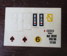 1/50  DECALS CLICLAC HELLER 2039 BLINDE VBC 90 AUTOCOLLANTS DECALCOMANIES