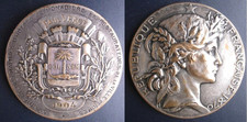 Médaille Nîmes 1904 Maitres d'Hôtel Limonadiers & Restaurateurs , par Bottée