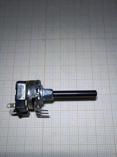 Potentiomètre Pot Potentiometer 10 K ohm Lin avec interrupteur  axe 4     P.N47