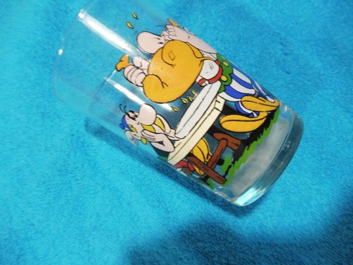 Verre asterix obelix dargaud - ,