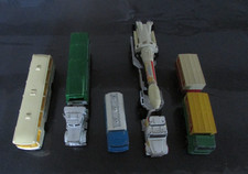 lot de 5 MAJORETTE camion  porte fusée bus air France camion Aral etc