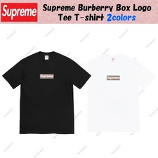 T-shirt Supreme Burberry Box
