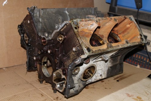 Bloc moteur renault v6 - bloc,