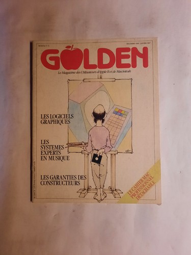 Golden magazine des - le,