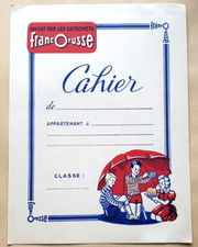 ancien Protège cahier les  Entremets Francorusse Bel état