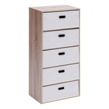 Commode 5 Tiroirs Paniers