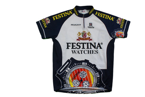 Maillot vélo vintage sibille - maillot,