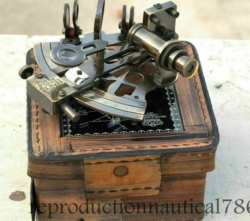 Ancien sextant marine - , en