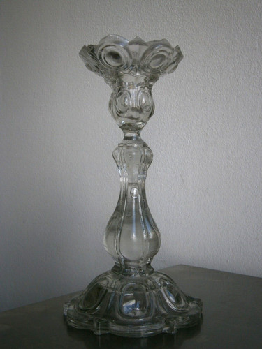 Chandelier verre moulé - verre,