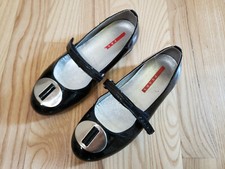 PRADA Girl's Black Patent