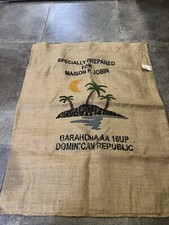 sac toile de jute café