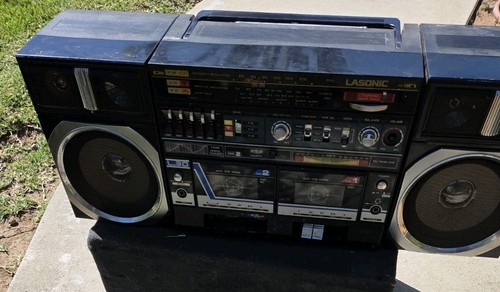 Boombox lasonic 30k vintage - boombox,