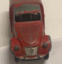 Dinky Toys Citroen 2 CV camionette Pompiers de Paris N° 25D échelle 1/43