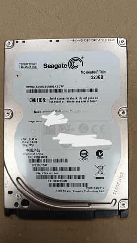 Disque dur hdd - hdd, 320gb