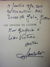SUCCESSION LINO VENTURA / LES GROOMS DE LUCIFER  Bakcha Envoi à Lino