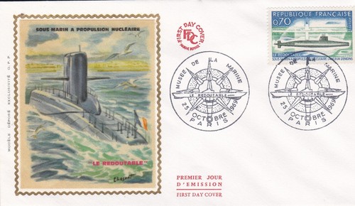 France 1969 fdc musee - musee, de