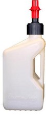 BIDON ESSENCE JERRICAN MOTO  REMPLISSAGE RAPIDE  TUFF JUG BLANC 10 LITRES