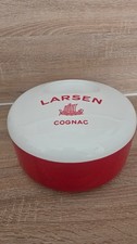 Seau à glace vintage Larsen Cognac – années 70/80 – grand modèle Ø28 cm