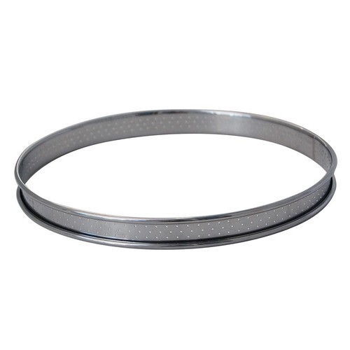 Cercle tarte rond inox - rond, en