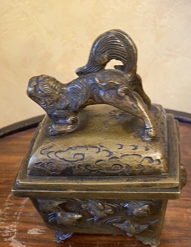 Petite boîte coffret - -, bronze